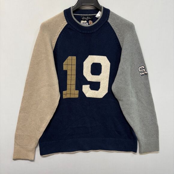 Vintage Sean John Men Embroidered Knit Sweater Size XXL 2XL Hip Hop Y2K D051 -3 - Picture 12 of 16